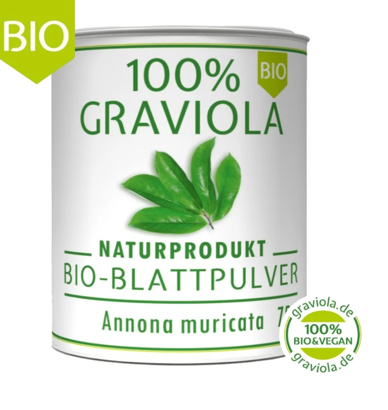 Graviola Blattpulver gemahlen 75g