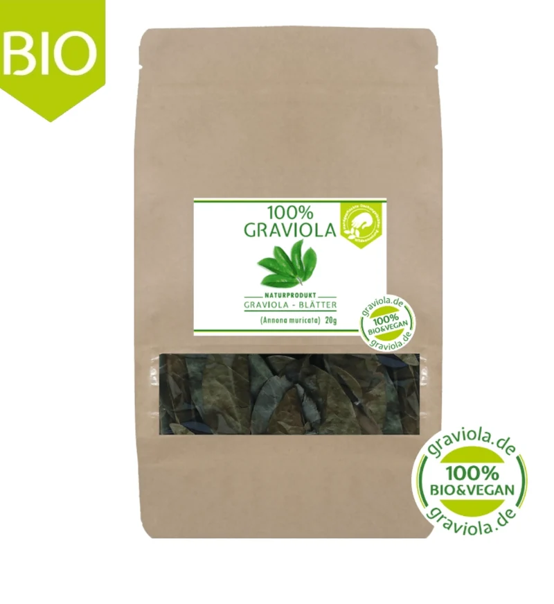 Graviola Blätter ganz 20g Badezusatz