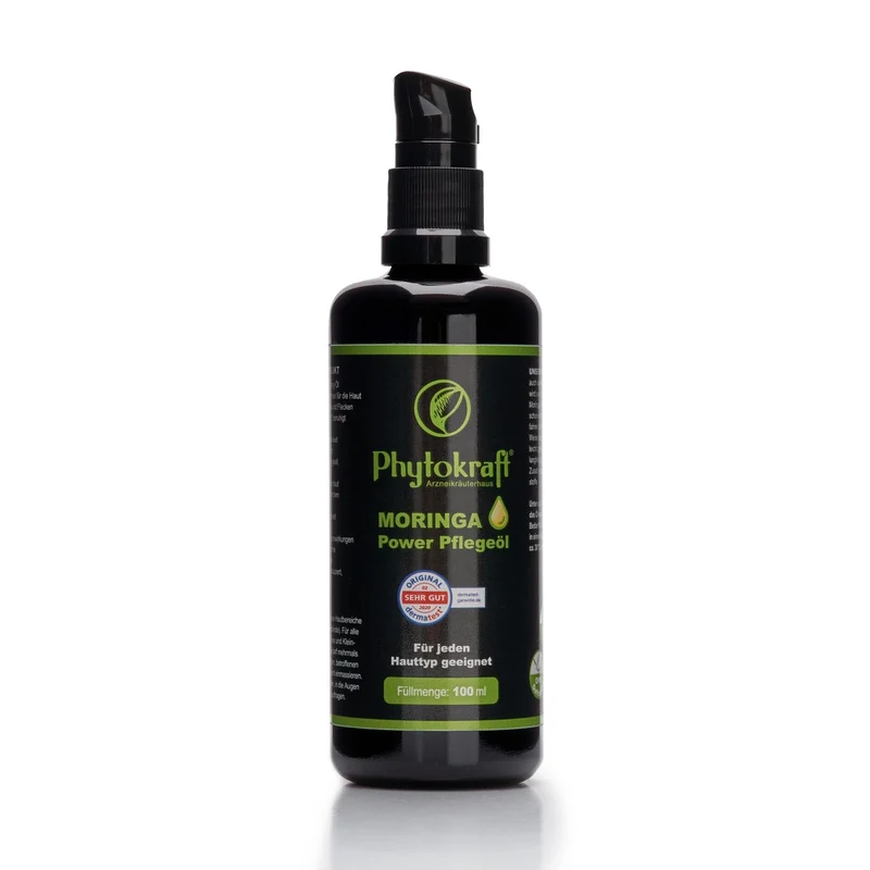 Moringa Power Pflegeöl: Zertifizierte Hautpflege 100ml