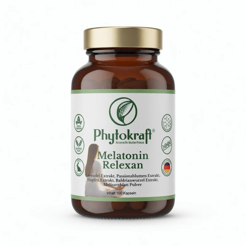 Melatonin Relexan mit Hopfen Extrakt