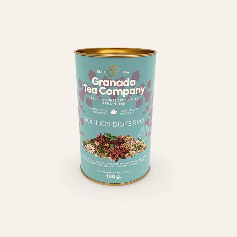 VERDAUUNGSFÄHIGER Rooibos-Aufguss 100g | Tees aus Al-Andalus