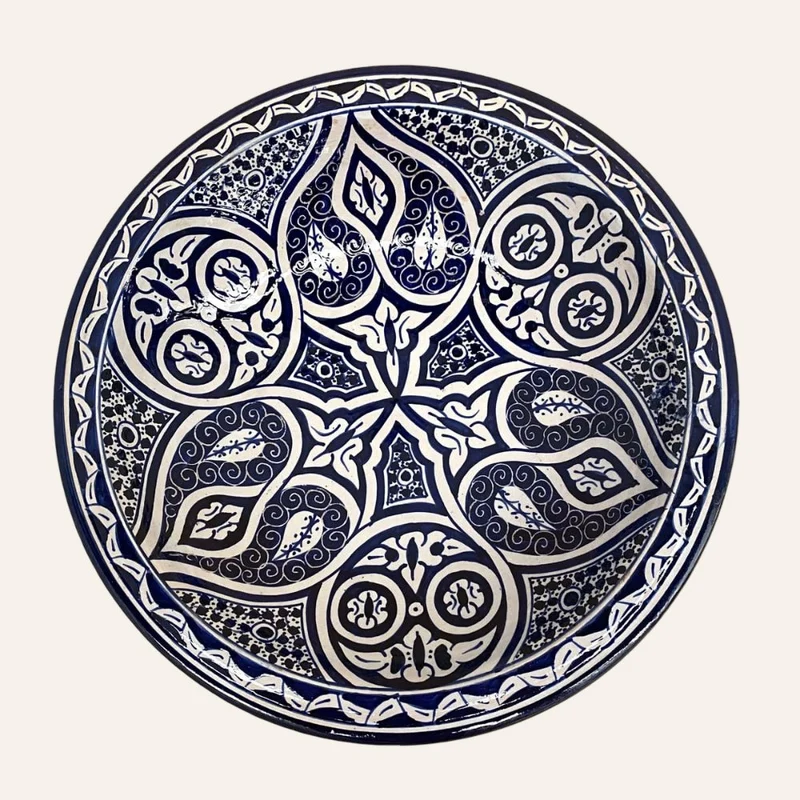 Arabischer Keramikteller Fez 40cm