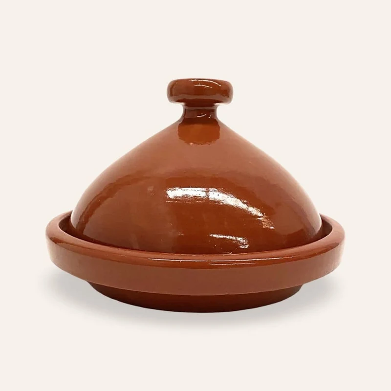 Emaillierte Berber-Tajine 32 cm