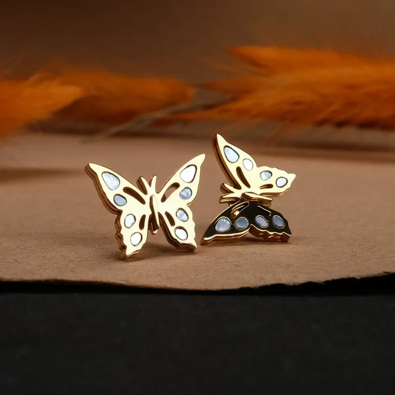 Boucles d’oreilles papillon