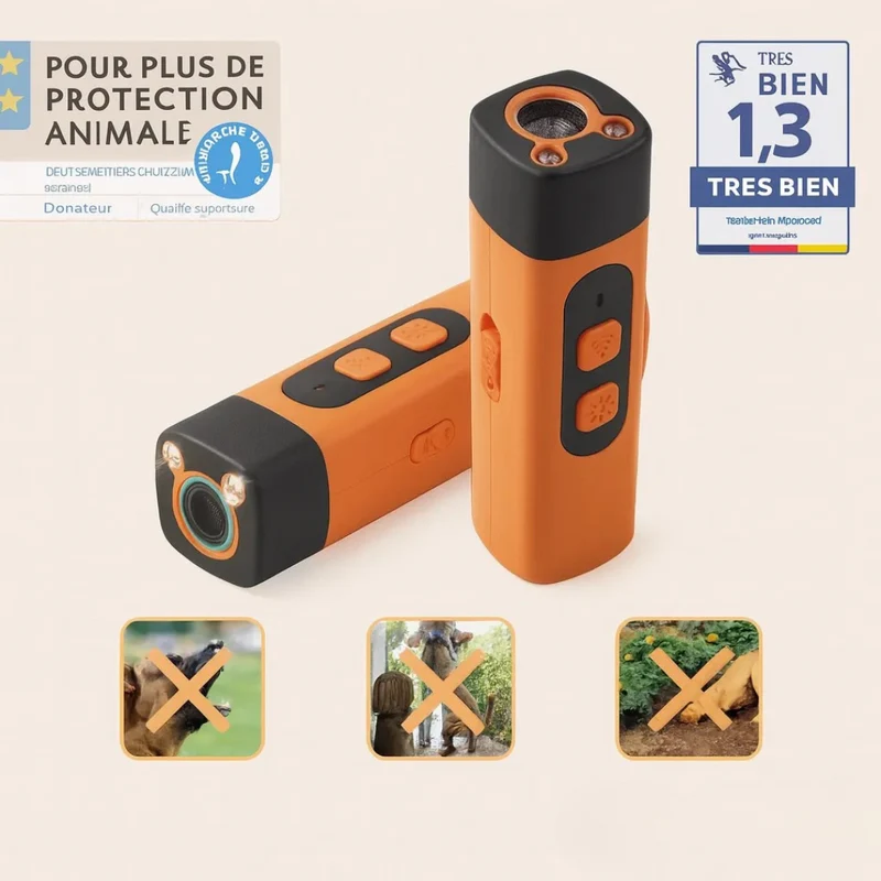 Dispositif anti-aboiements à ultrasons