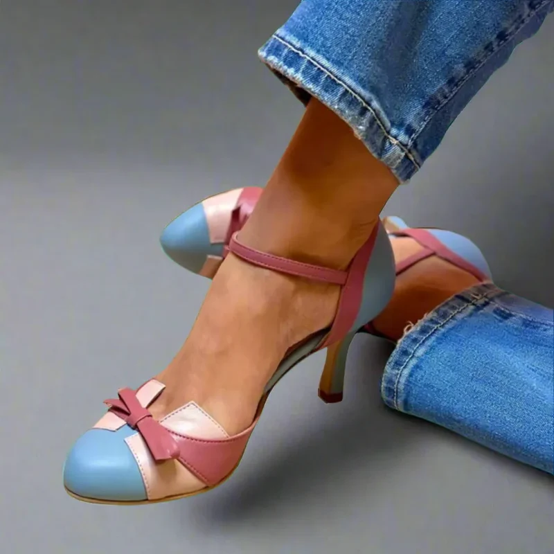 Talons confortables en cuir