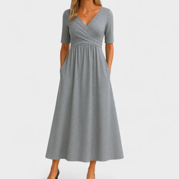 Élégante robe midi