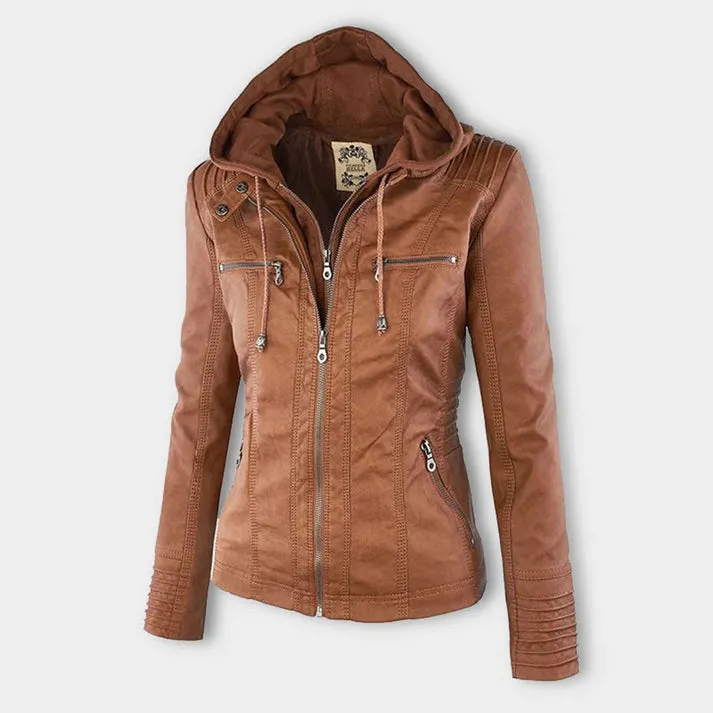 Veste à capuche pour femme