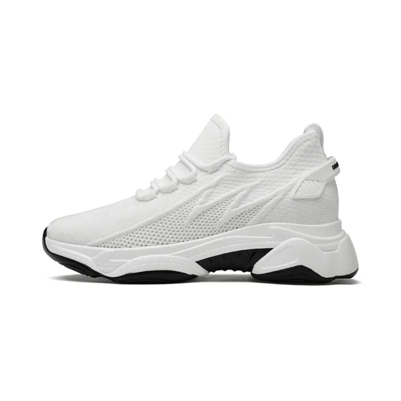 Baskets rehaussantes confortables +8 cm
