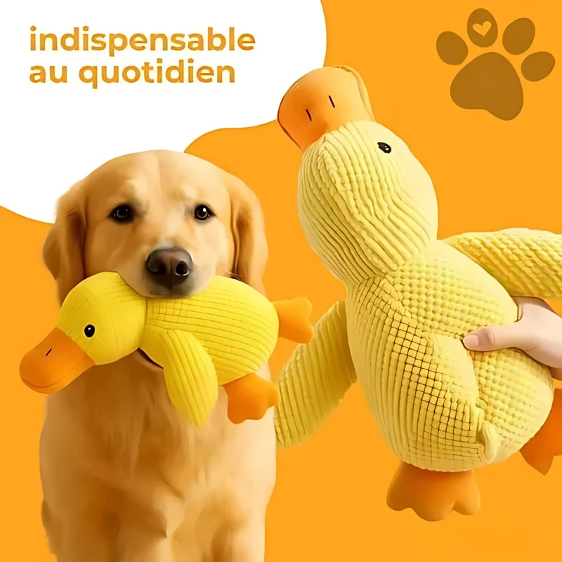 Jouet en peluche apaisant pour chiens