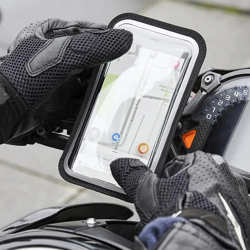 Support magnétique universel pour guidon de moto