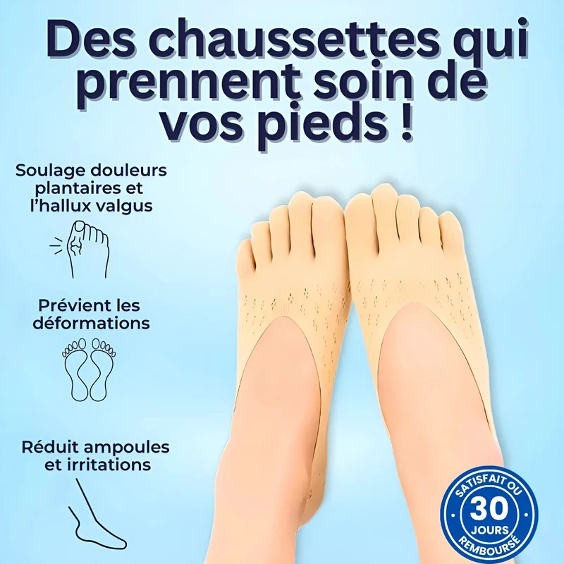 Chaussettes de Compression Ergonomiques