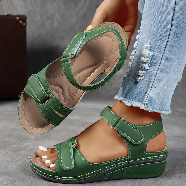 Sandales confort femme à bride – Semelle ergonomique