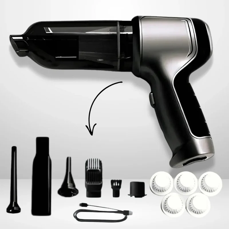 Aspirateur compact sans fil pour voiture & maison