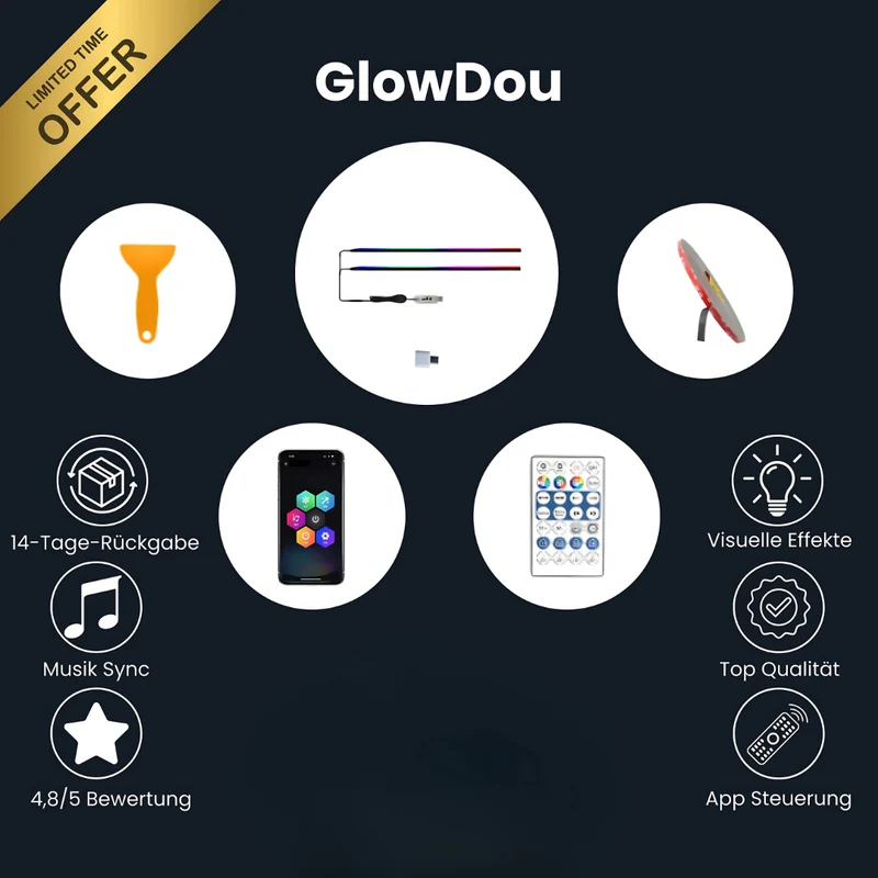 GlowLine LED Éclairage d’ambiance