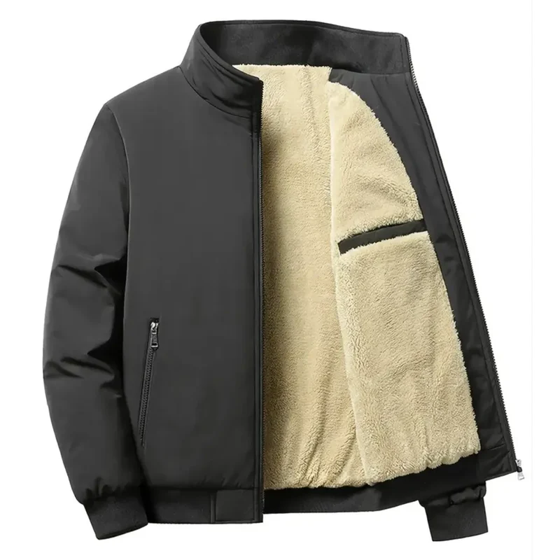 Veste isolante homme chaude et coupe-vent