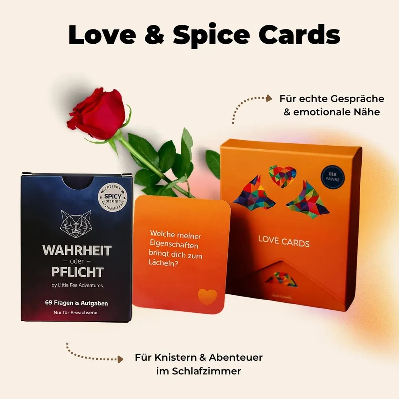 Set de cartes Amour & Aventure