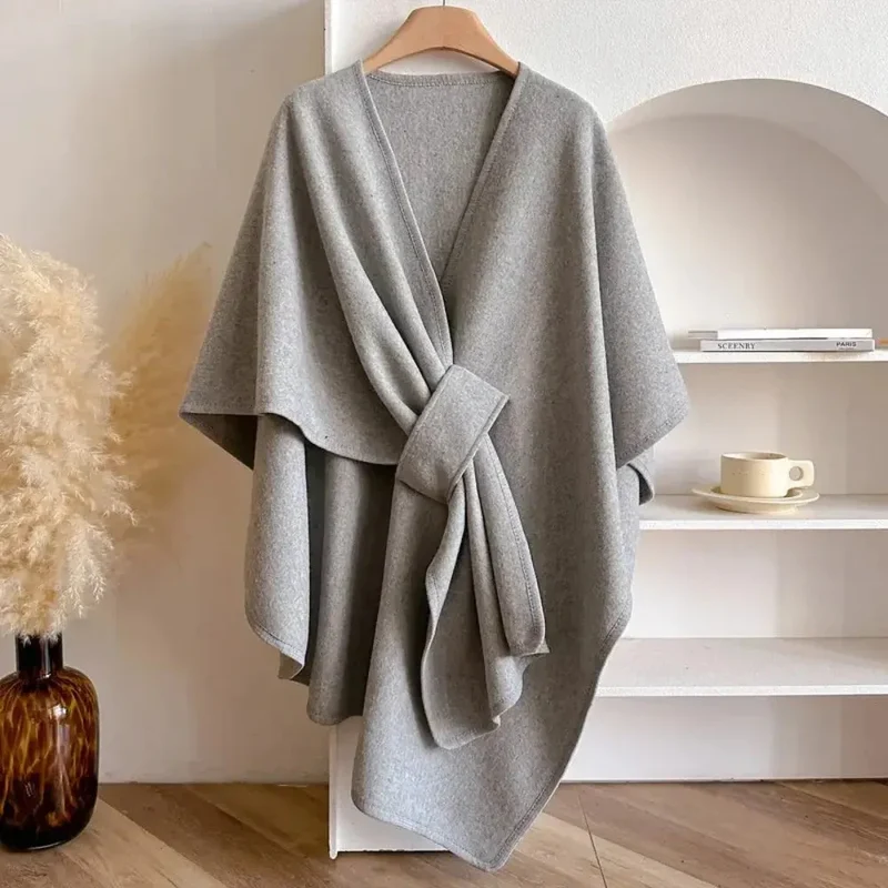 Poncho-chef pour femme