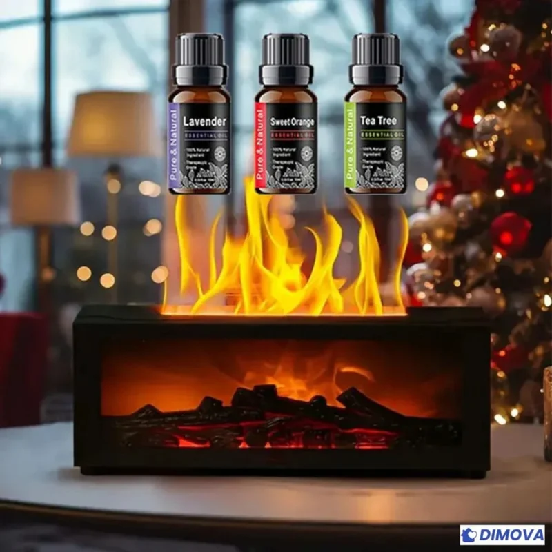 Diffuseur d’arômes à effet flamme