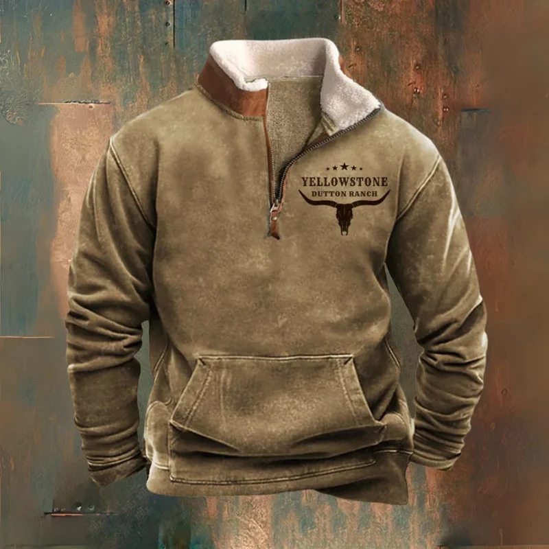 Veste demi-zip automne-hiver