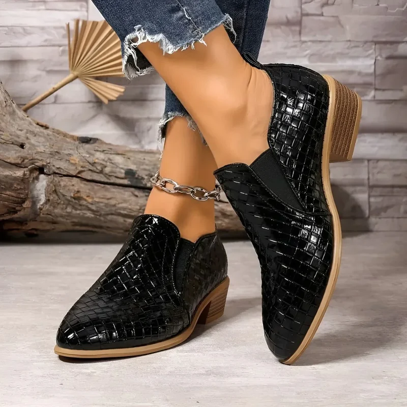 Chaussures Oxford en cuir