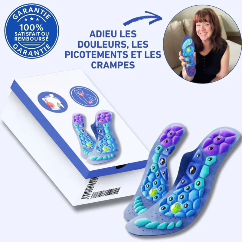 Semelles ergonomiques confort total