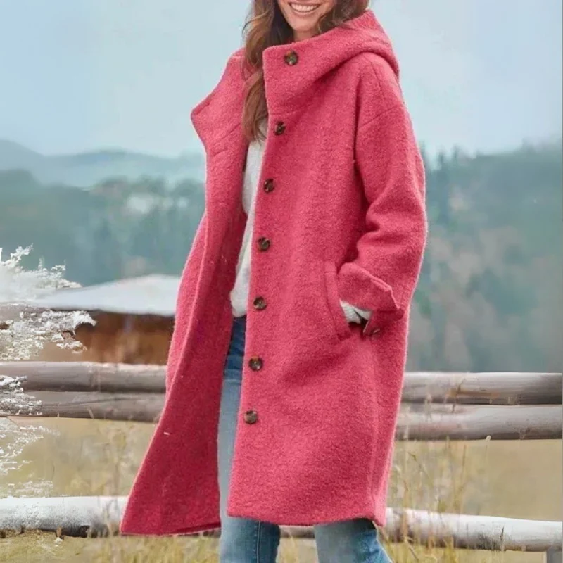 Longue doudoune d’hiver femme