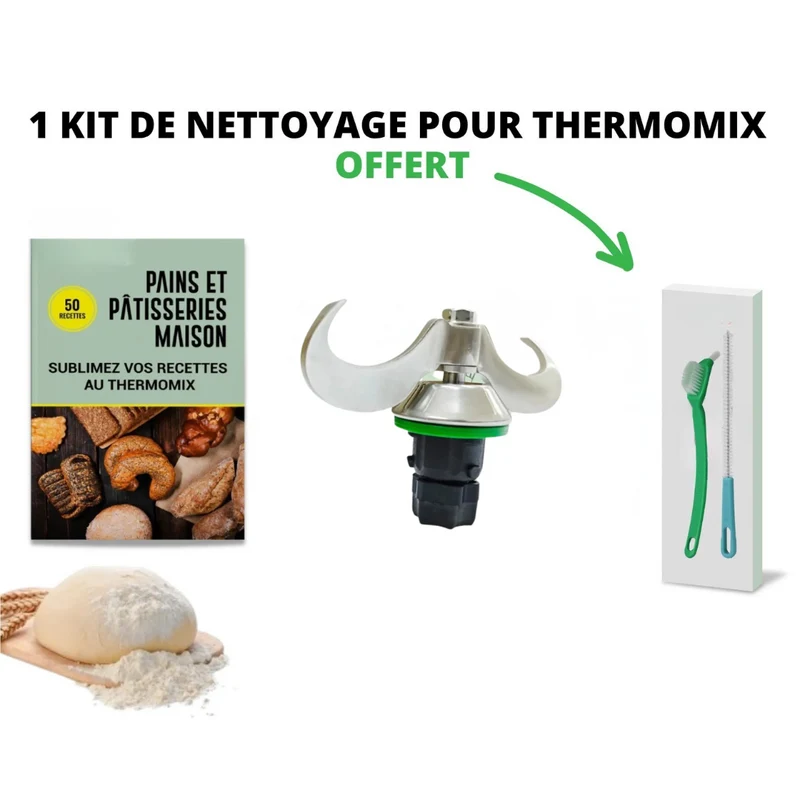Couteau à pâte compatible avec Thermomix®