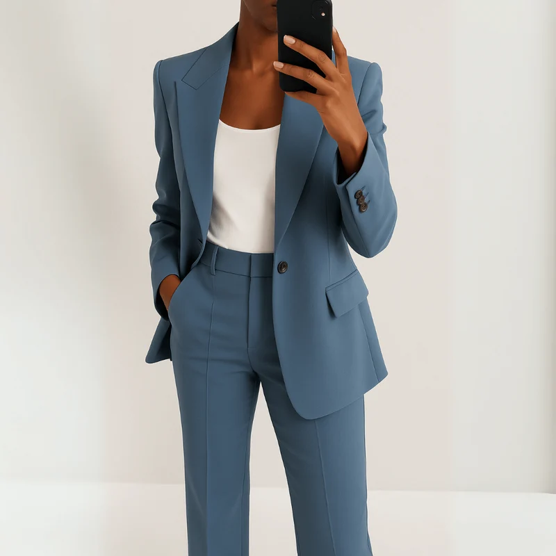 Costume femme deux pièces élégant