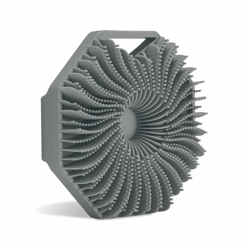 Brosse exfoliante en silicone