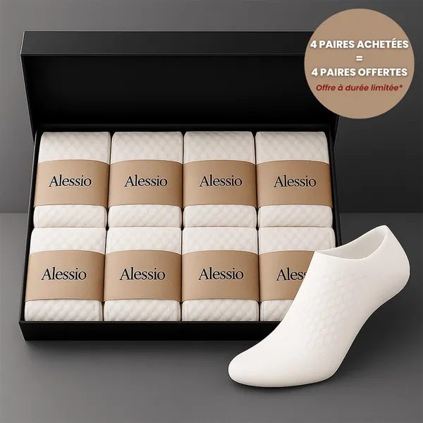 Chaussettes en bambou – Modèle sneaker
