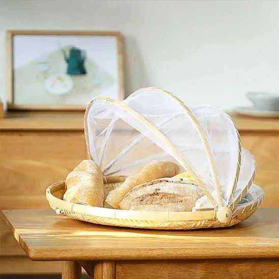Serviette en rotin avec couvercle