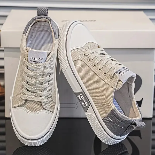 Sneaker en toile respirante