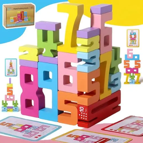 Jeu éducatif en bois