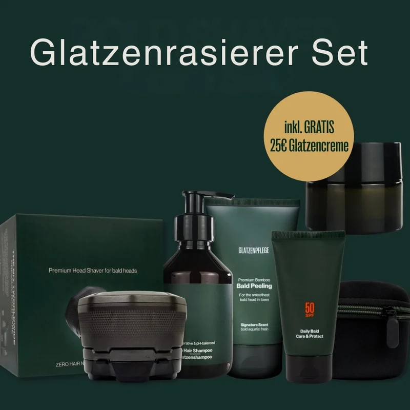 Set de rasage pour le crâne
