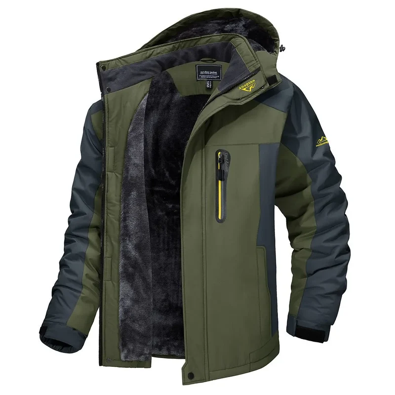 Veste imperméable doublée polaire
