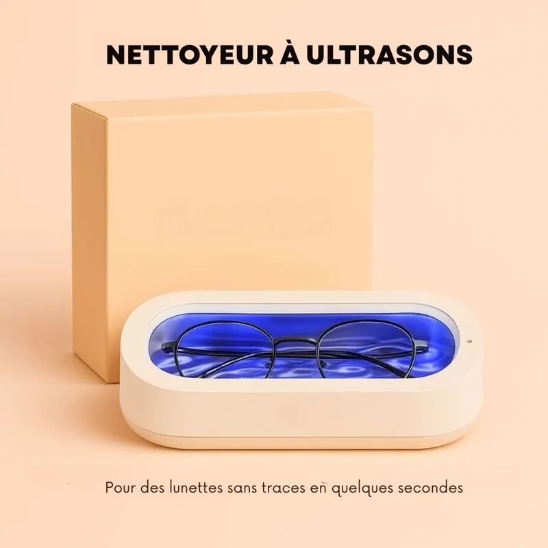 Nettoyeur à ultrasons lunettes
