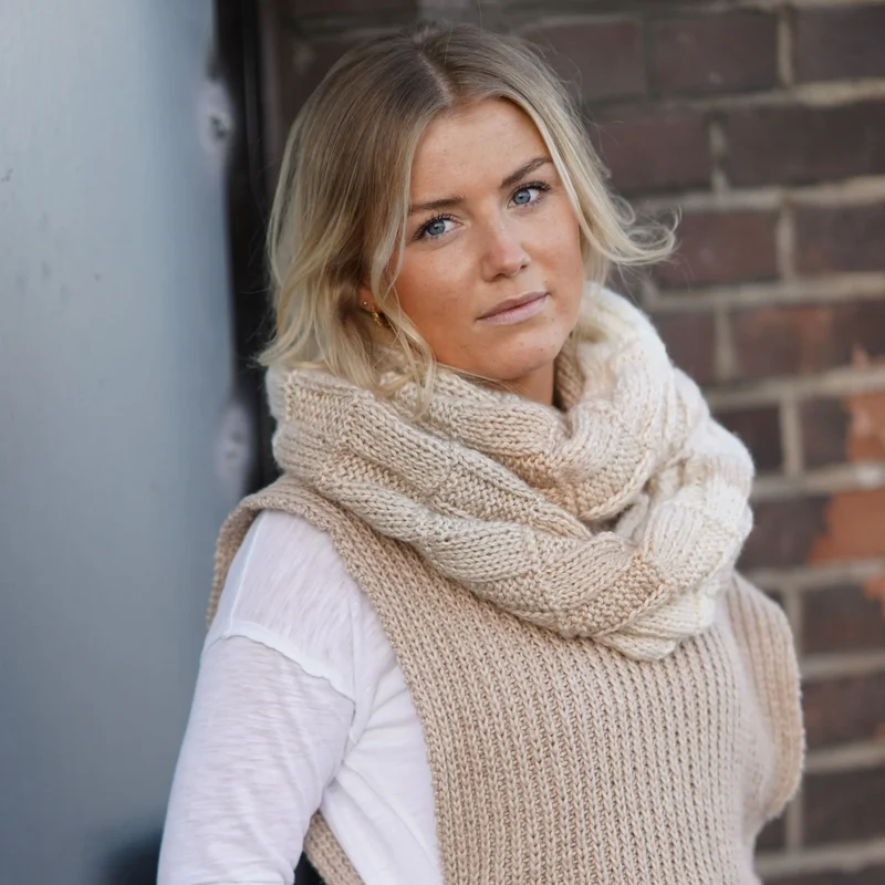 Ensemble tricot DREAM – Écharpe tube