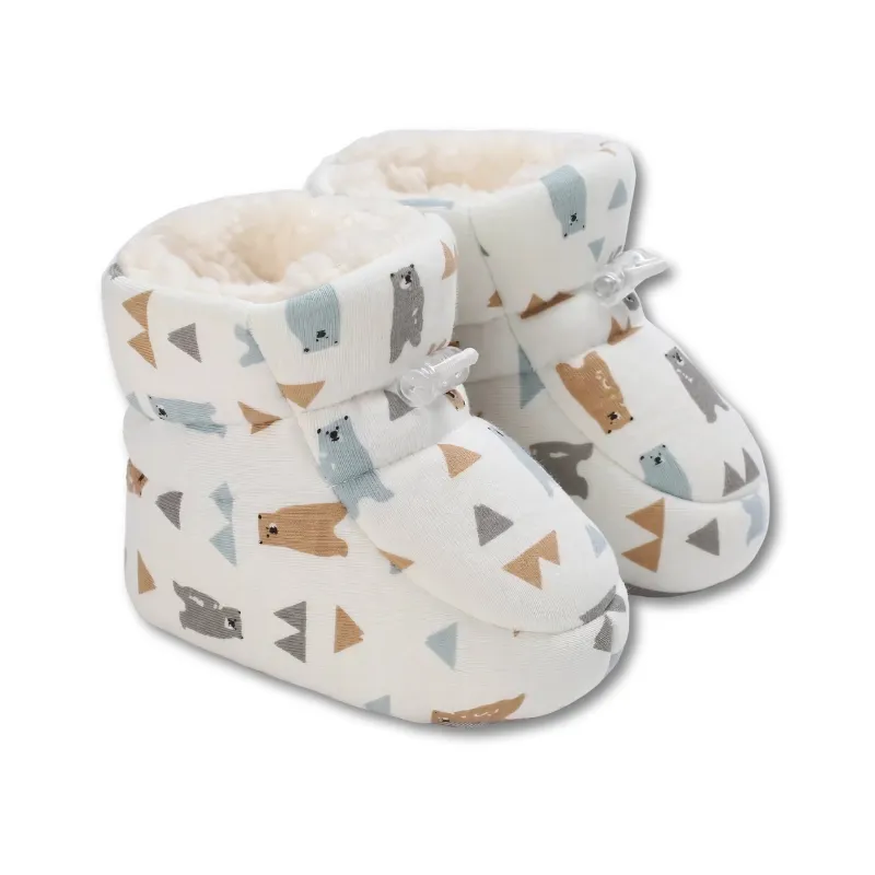 Chaussons bebe antiderapants confort