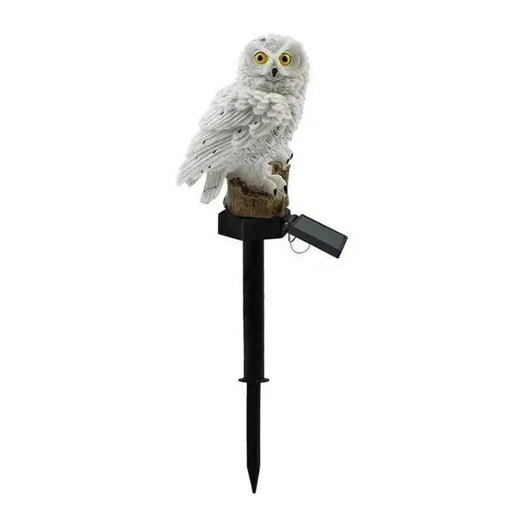 Lampe solaire chouette étanche