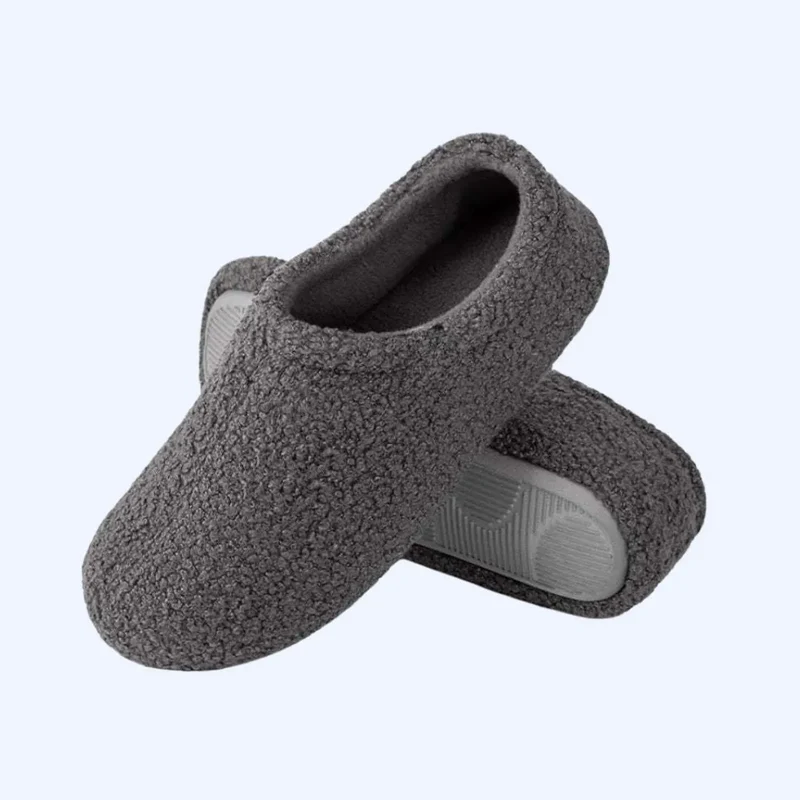 Mocassins cocooning à mémoire de forme