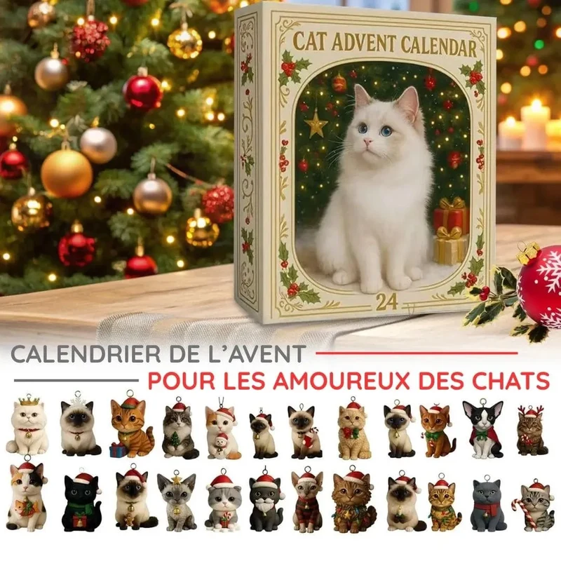 Calendrier de l’Avent Félin
