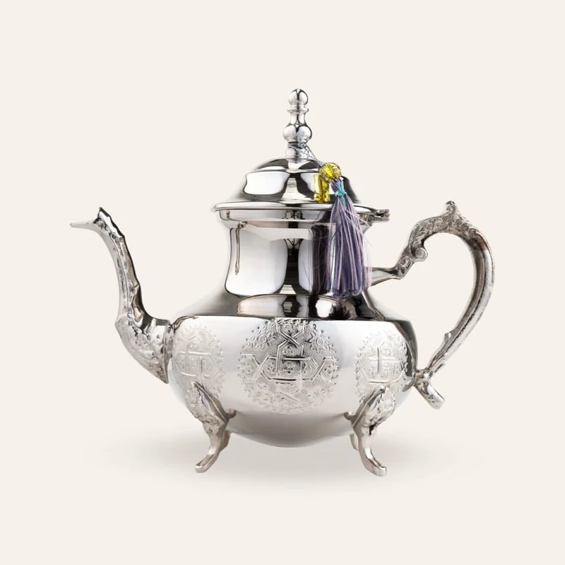 Premier Ali Arabische Alpaka-Teekanne, 1800 ml