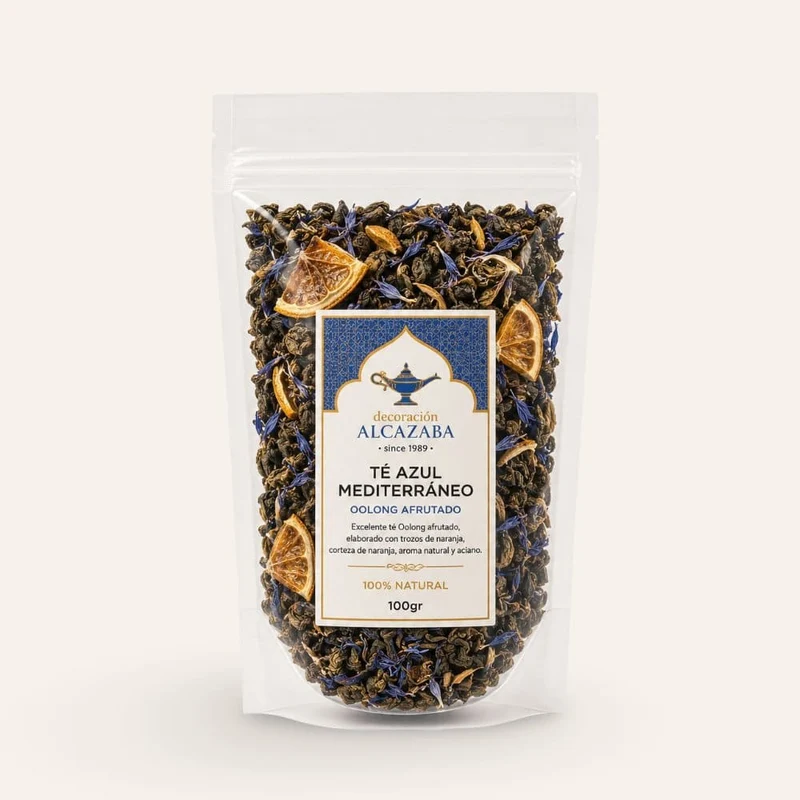 Mediterraner Blauer Tee – Fruchtiger Oolong