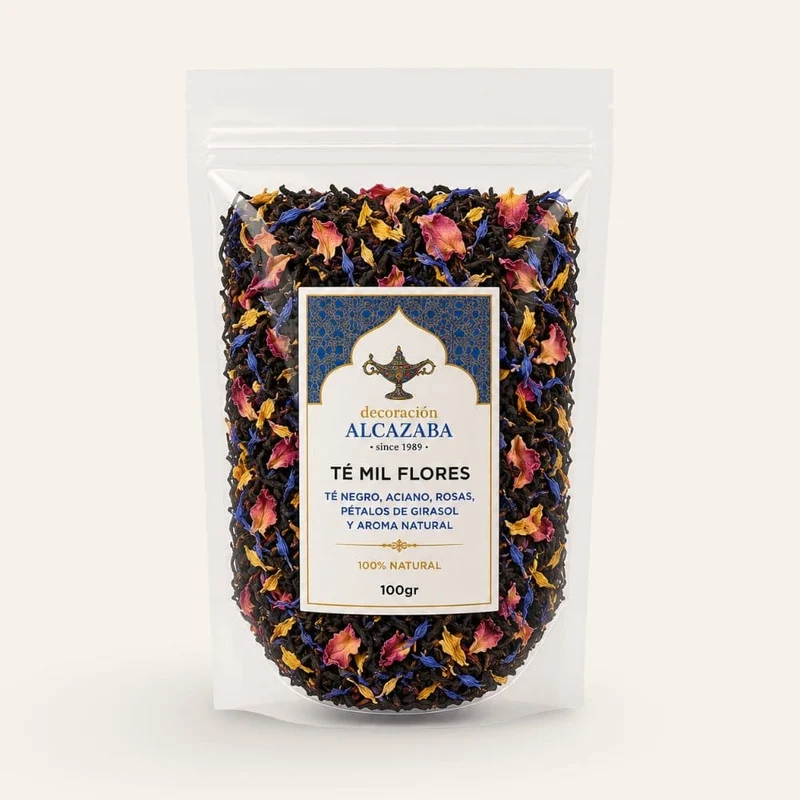 Tegro Tausend-Blumen-Tee – Kornblume, Rosen & Sonnenblume 100/1000 g