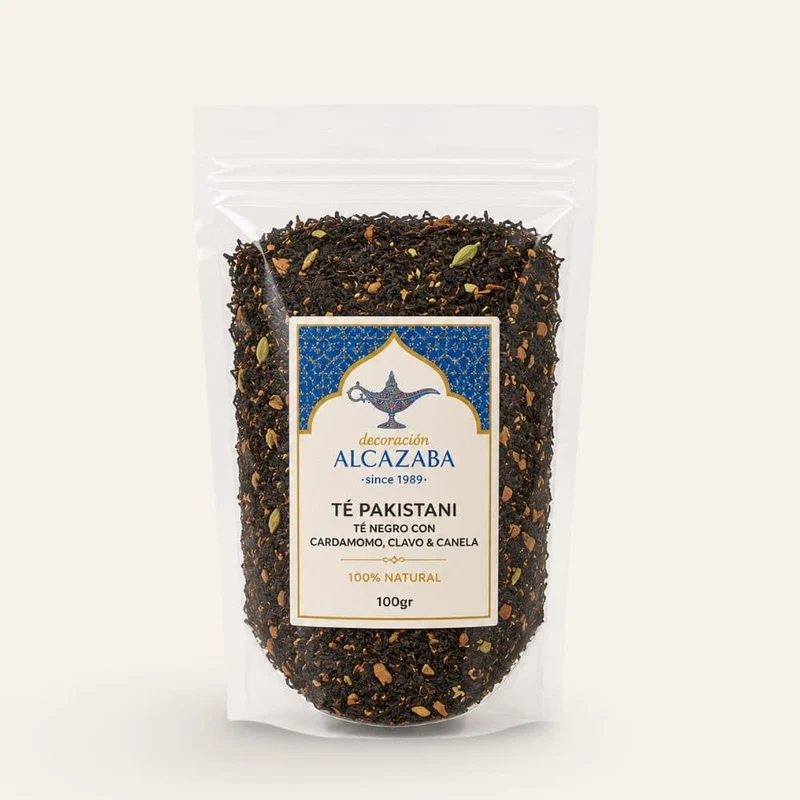 Pakistanischer Tee – Schwarzer Tee mit Kardamom, Nelken & Zimt 100g