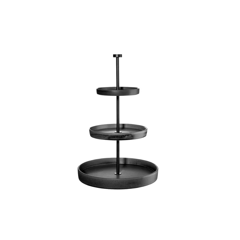 Etagere, 3-stufig, black iron | 92154174 | Steingut