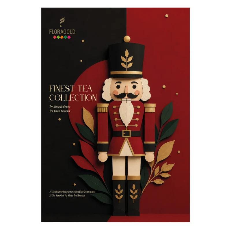FLORAGOLD® Adventskalender Booklet 2026 | Kräutertee | Pyramidenbeutel
