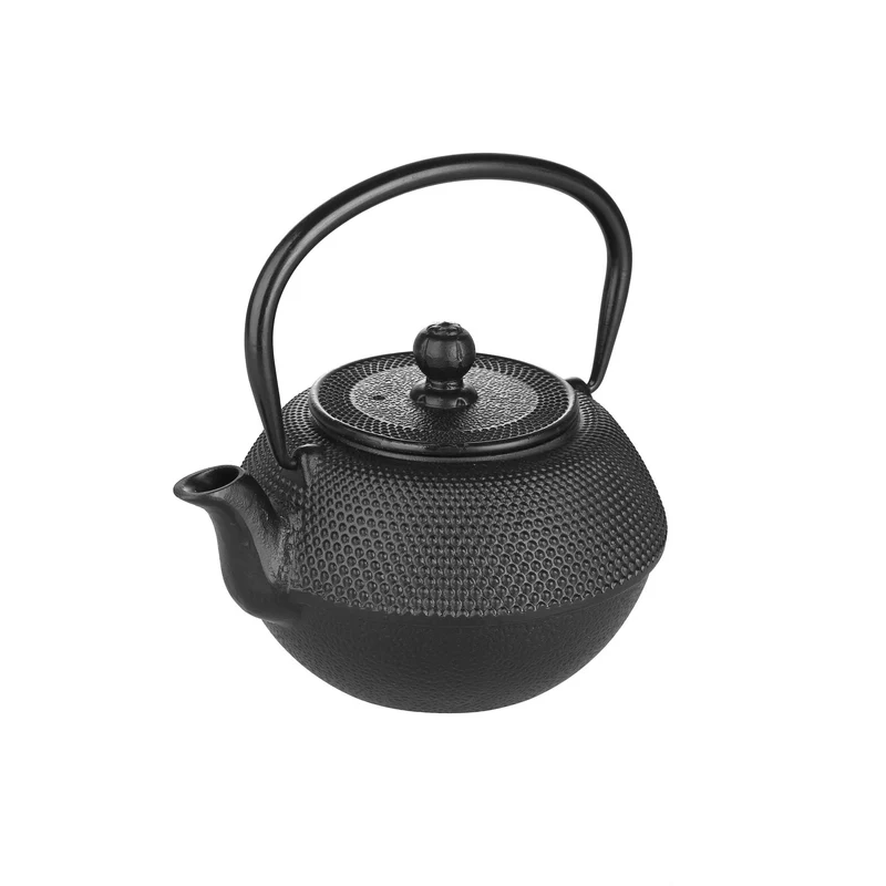 Teekanne Schwarz | Gusseisen | 0,3 Liter