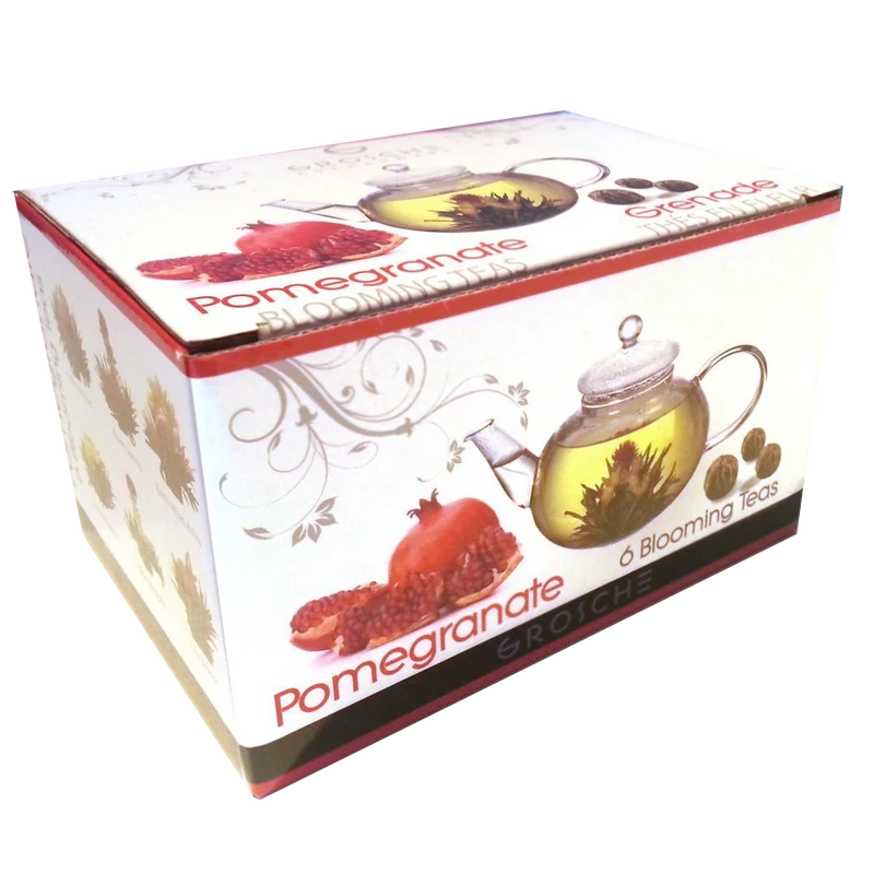 GROSCHE Hand made premium 12 blooming tea variety pack Jasmine